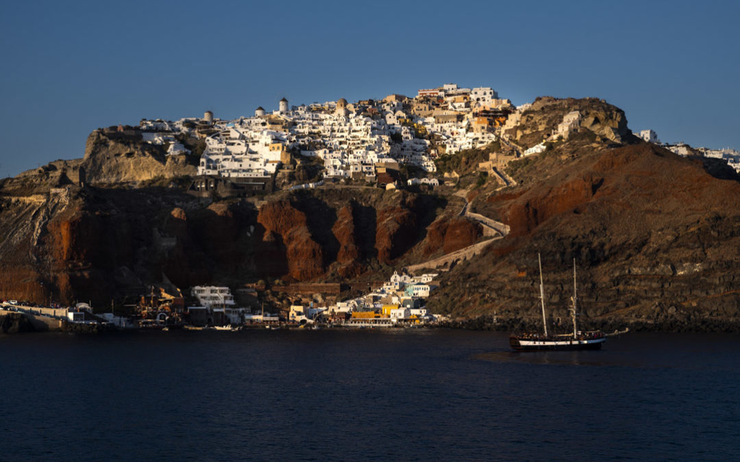 Santorini island