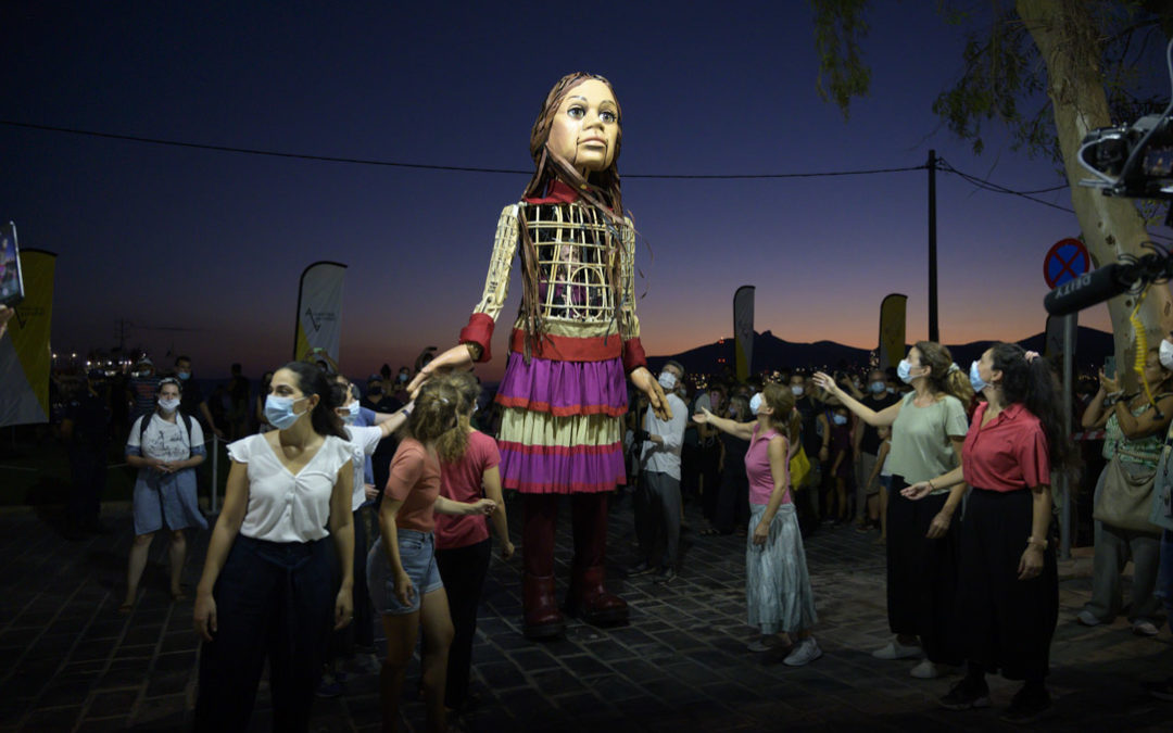 Little Amal (The Walk) | Athens – Piraeus – Elefsina