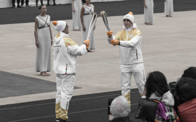 Τελετή Παράδοσης της Ολυμπιακής Φλόγας στη Νότια Κορέα | Καλλιμάρμαρο